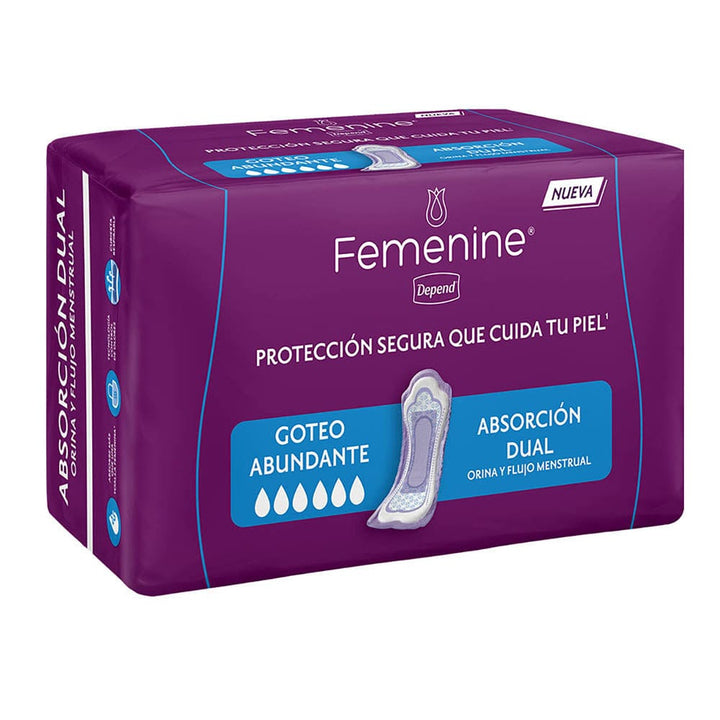 TiendaDepend.mx Pantiprotectores y Toallas Línea Femenine® Depend® Maxi