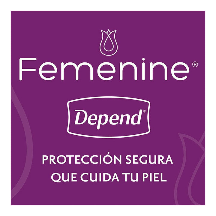 TiendaDepend.mx Pantiprotectores y Toallas Línea Femenine® Depend® Regular
