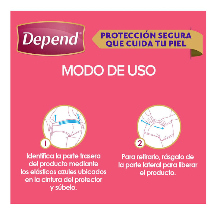 TiendaDepend.mx Ropa Interior Depend® Ropa Interior Corte Bajo