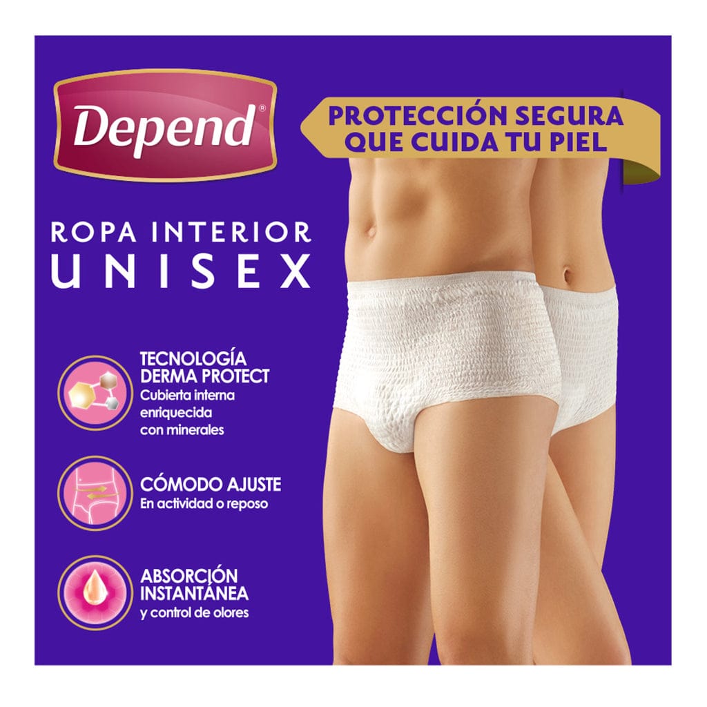 TiendaDepend.mx Ropa Interior Depend® Ropa Interior Nocturno
