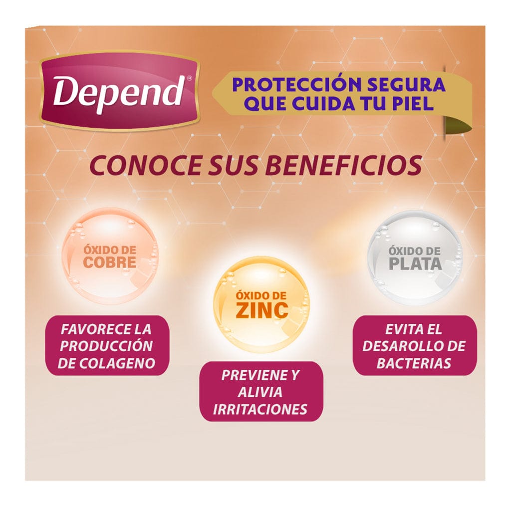 TiendaDepend.mx Ropa Interior Depend® Ropa Interior Nocturno