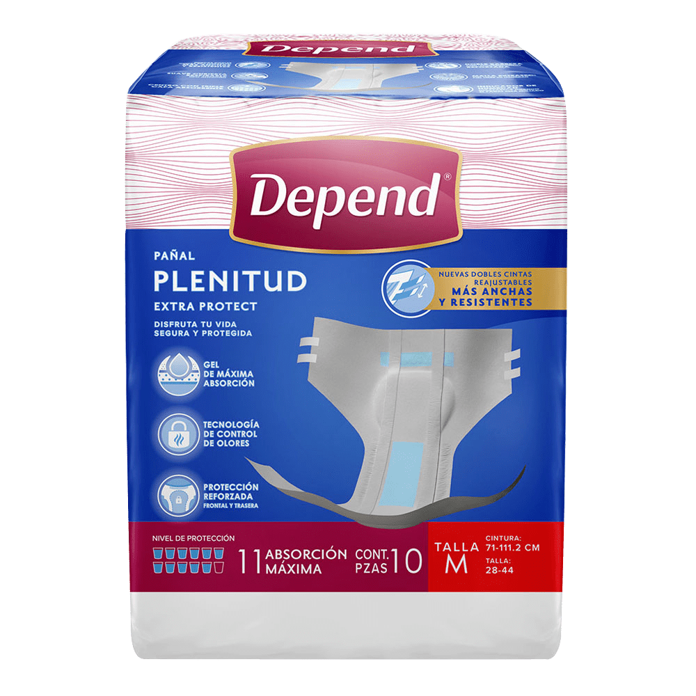 Depend Bundle Producto Bundle Pañal Depend® Plenitud Caja 3 Paquetes