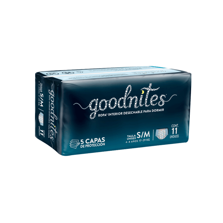 TiendaDepend.mx Producto Bundle Ropa Interior Infantil Goodnites® Caja de 6 Paquetes S/M