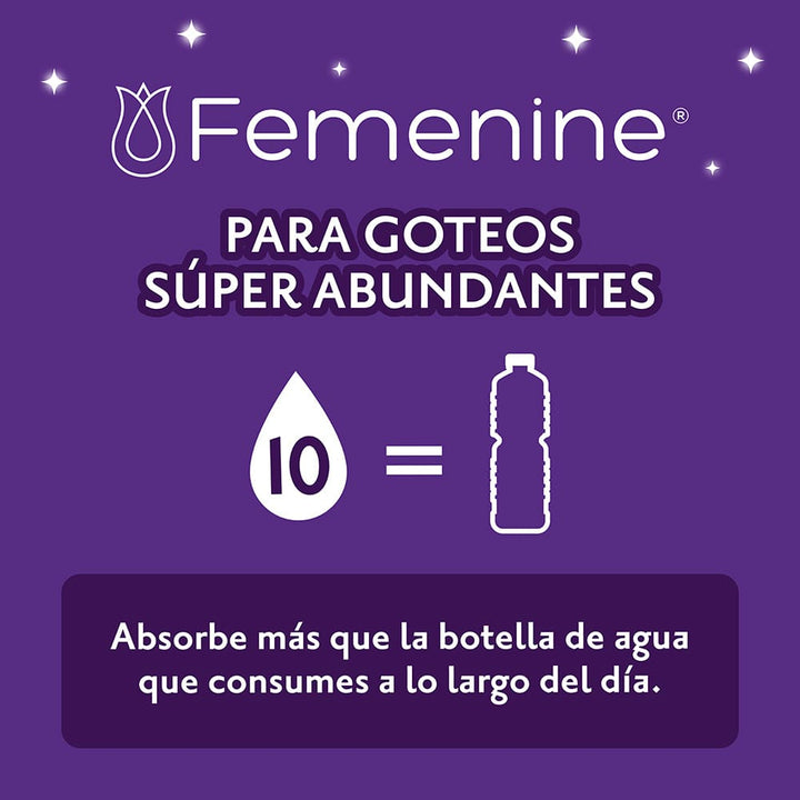 Depend Pantiprotectores y Toallas Línea Femenine® Depend® Súper Plus