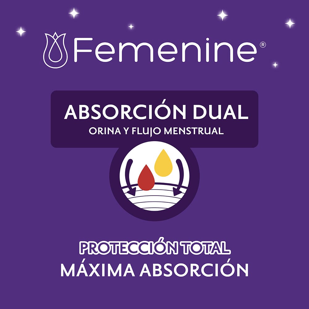 Depend Pantiprotectores y Toallas Línea Femenine® Depend® Súper Plus