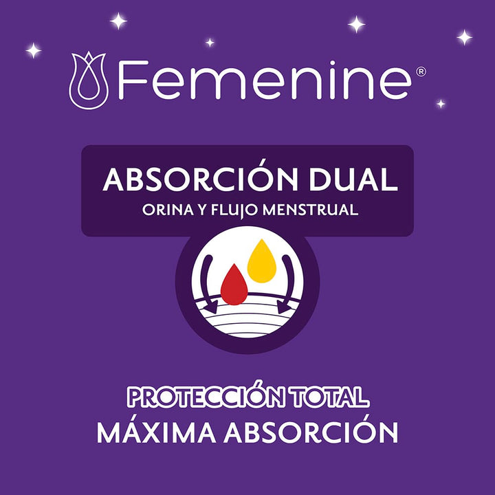 Depend Pantiprotectores y Toallas Línea Femenine® Depend® Súper Plus