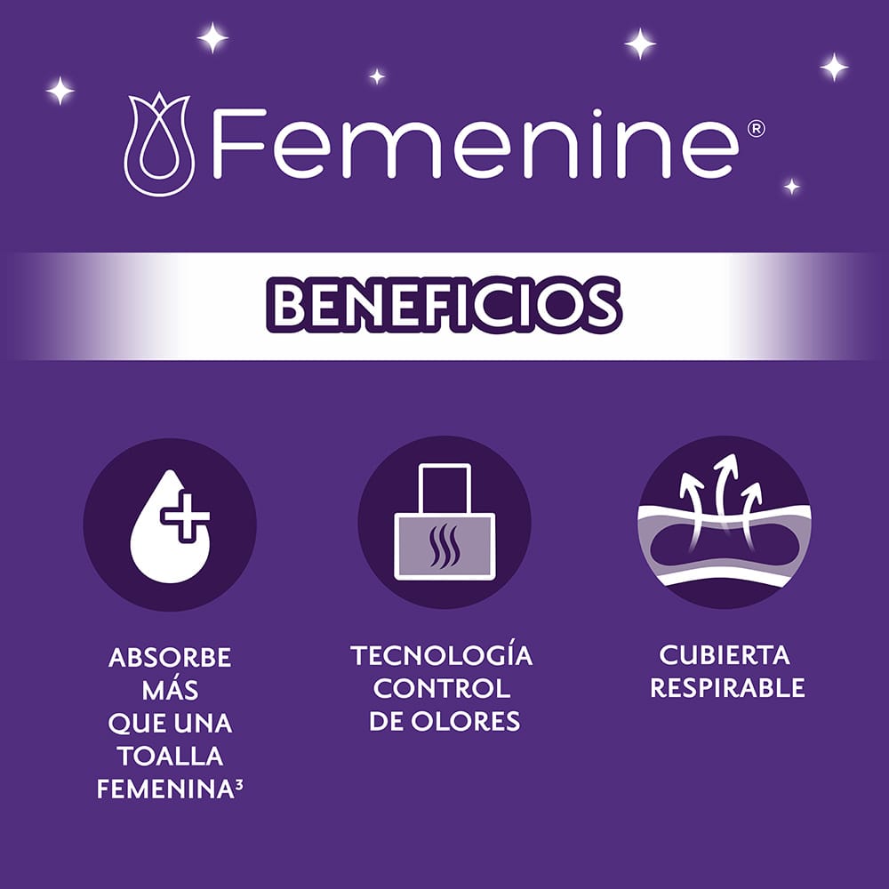Depend Pantiprotectores y Toallas Línea Femenine® Depend® Súper Plus