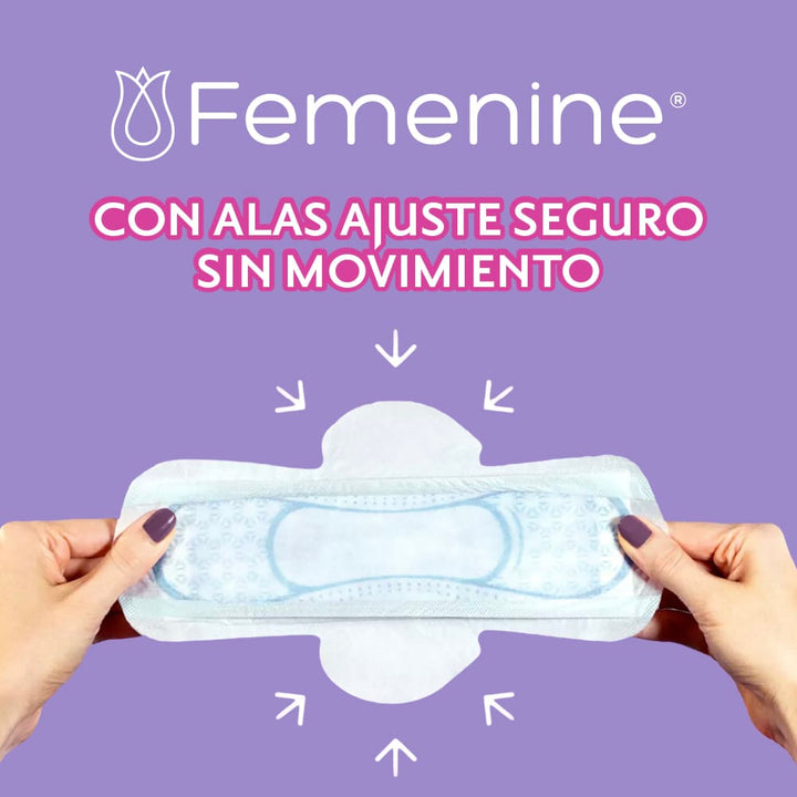 TiendaDepend.mx Pantiprotectores y Toallas Línea Femenine® Depend® Toalla Ultradelgada 8's