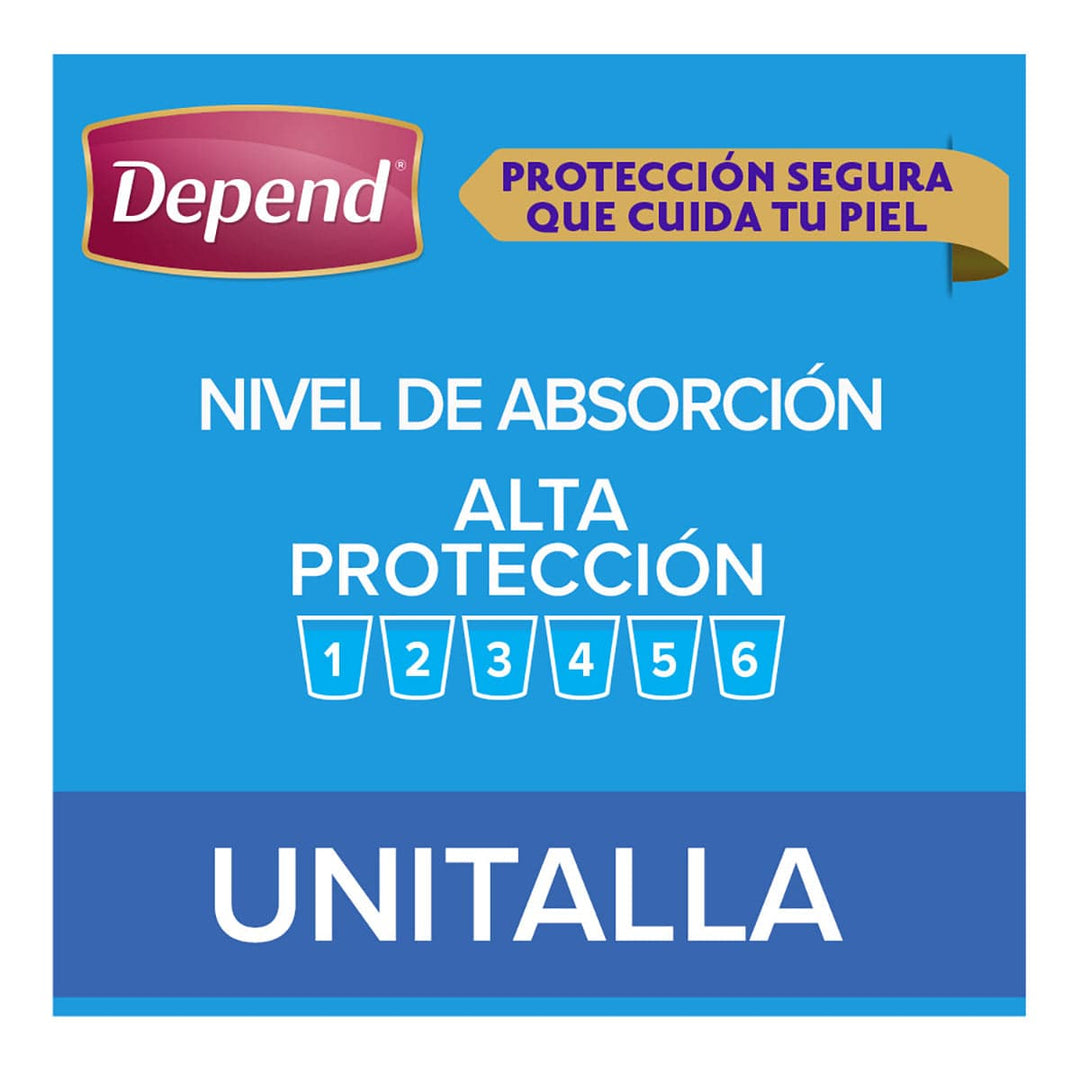 TiendaDepend.mx Predoblados y Toallas Húmedas Depend® Predoblado