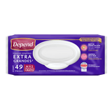TiendaDepend.mx Predoblados y Toallas Húmedas Depend® Toallitas Húmedas