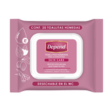 TiendaDepend.mx Producto Bundle Bundle Depend® Ropa Interior Unisex Derma Protect + Toallitas Húmedas Skin Care