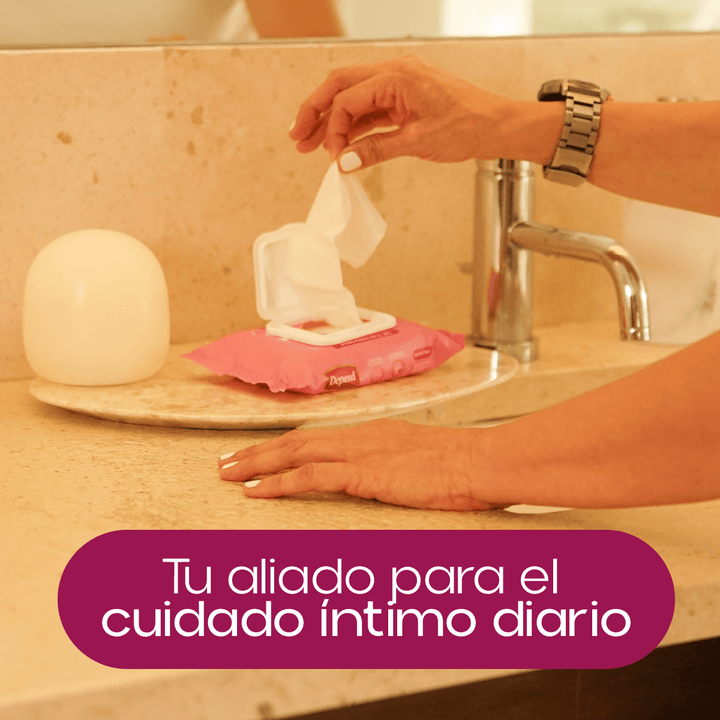 Depend Predoblados y Toallas Húmedas Depend® Toallitas Húmedas Skin Care
