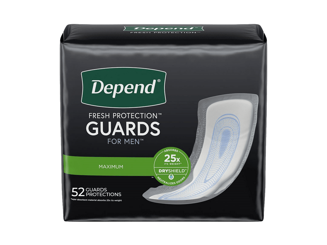 Depend Protectores para hombre Depend® Guards for Men