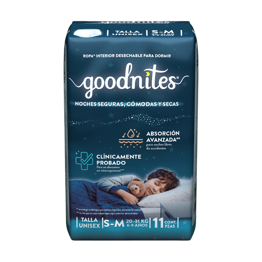 Depend Ropa Interior Infantil Ropa Interior Infantil Goodnites® Talla S/M
