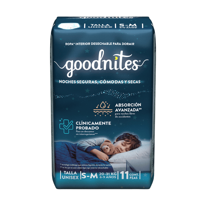 Depend Ropa Interior Infantil Ropa Interior Infantil Goodnites® Talla S/M