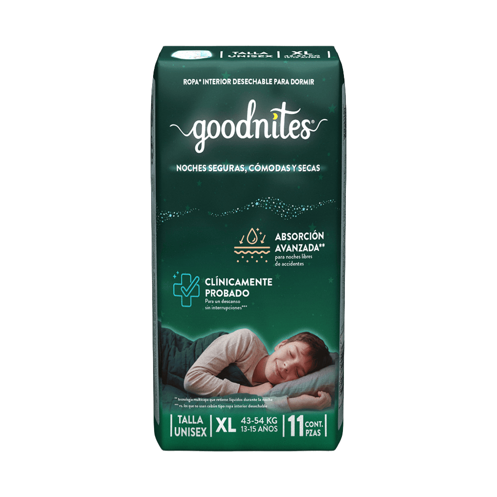 Depend Ropa Interior Infantil Ropa Interior Infantil Goodnites® Talla XL