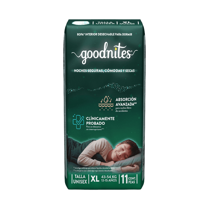 Depend Ropa Interior Infantil Ropa Interior Infantil Goodnites® Talla XL