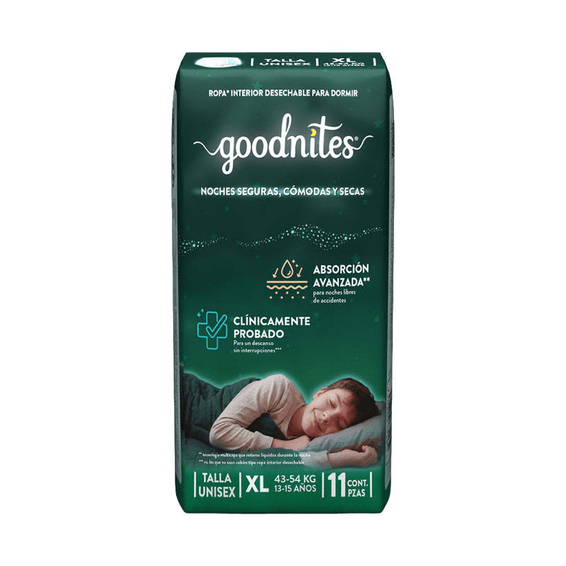 TiendaDepend.mx Ropa Interior Infantil Ropa Interior Infantil Goodnites® Talla XL